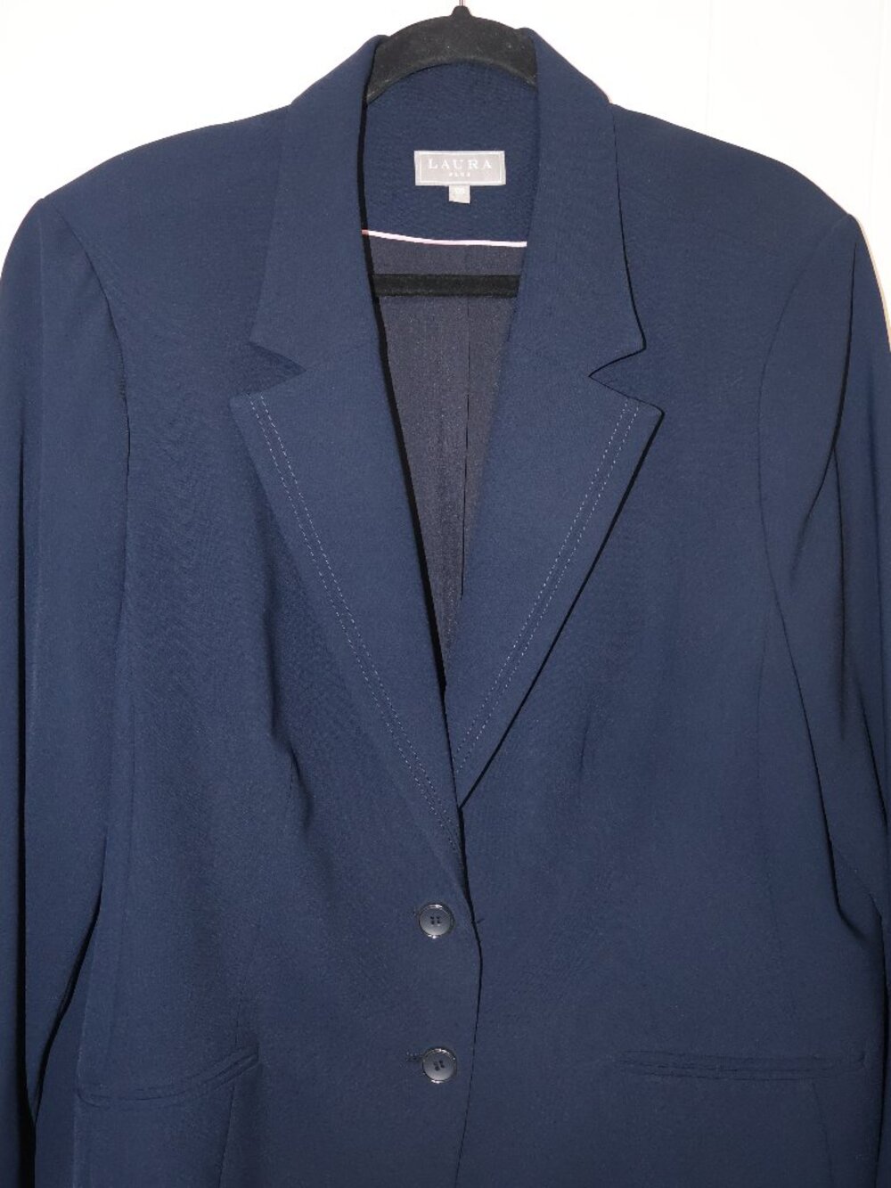 Laura Plus Navy Blazer Jacket Size 20 (Women’s) - Picture 4 of 10